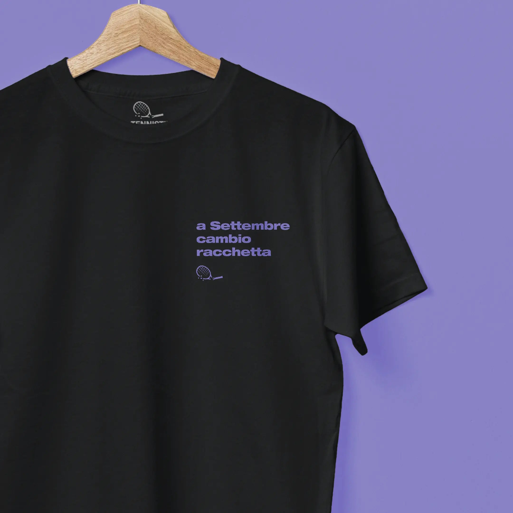 T-shirt - a Settembre cambio racchetta