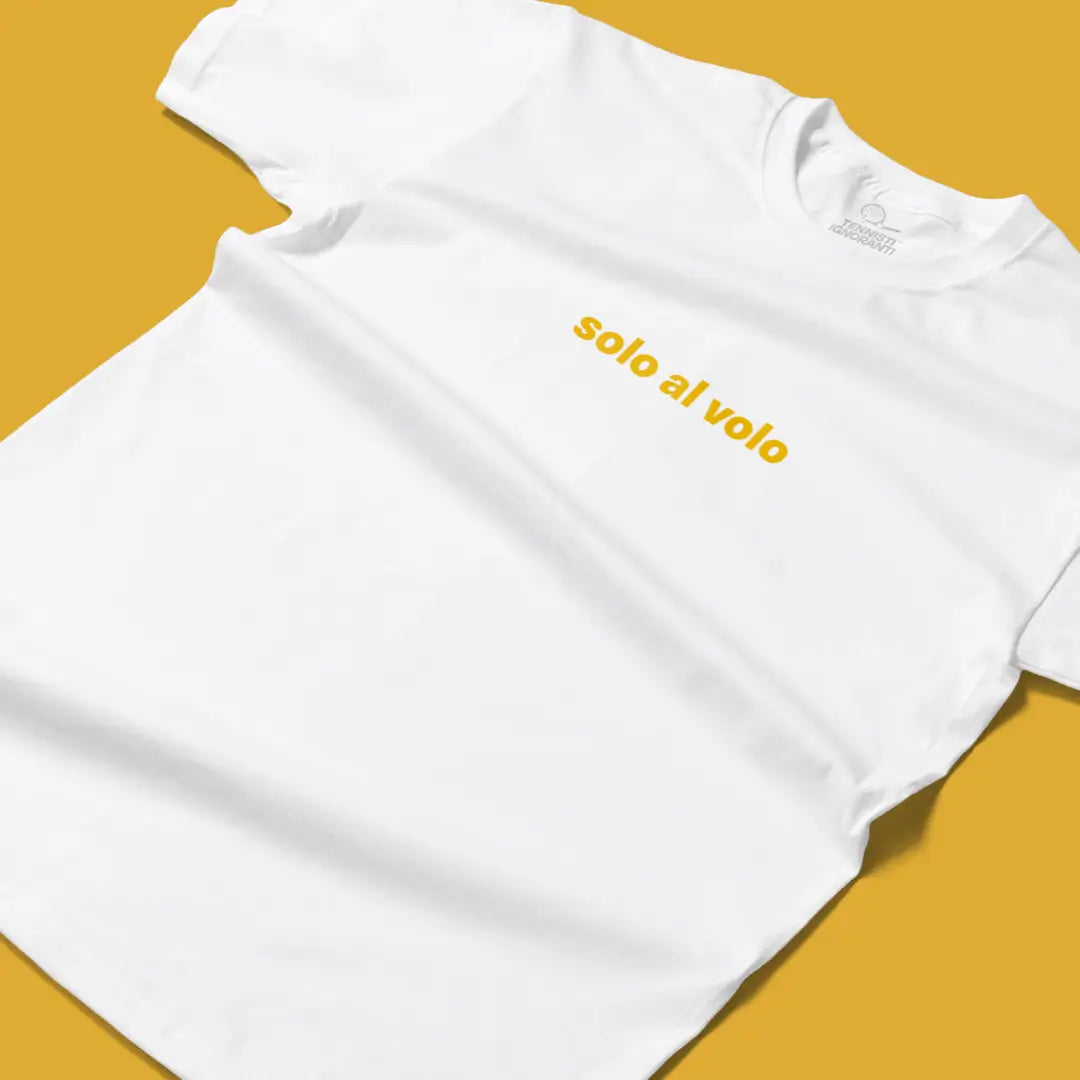SOLO AL VOLO t-shirt stampata