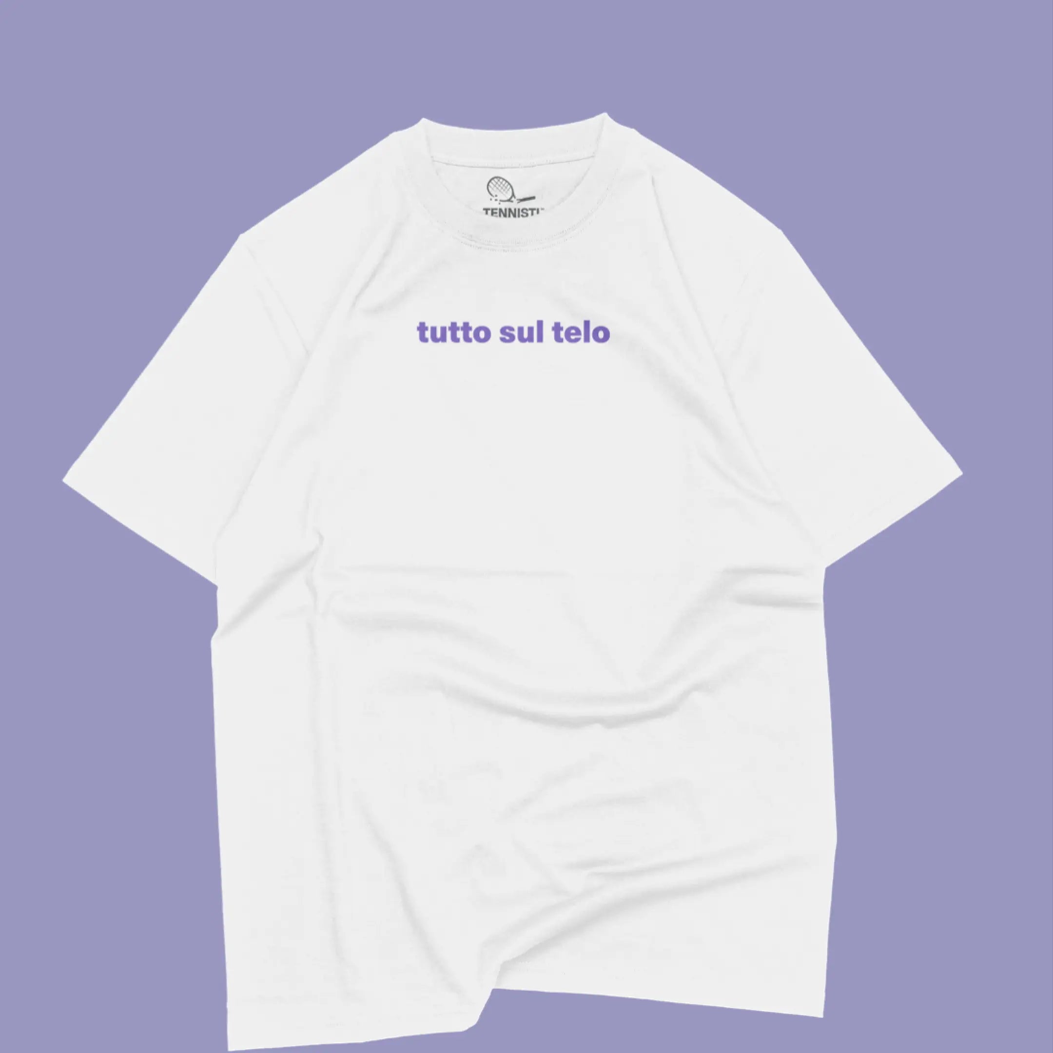 TUTTO SUL TELO t-shirt stampata