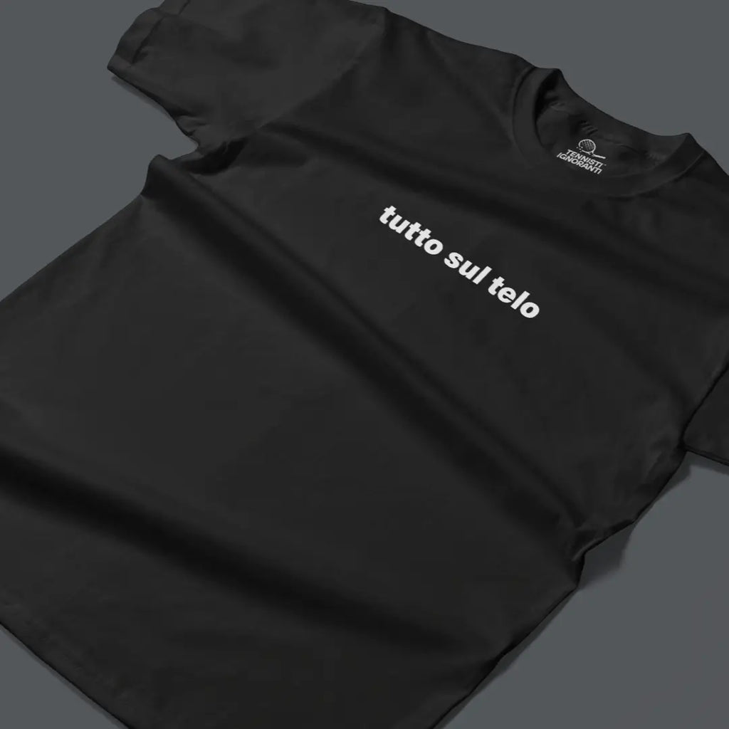 TUTTO SUL TELO t-shirt stampata