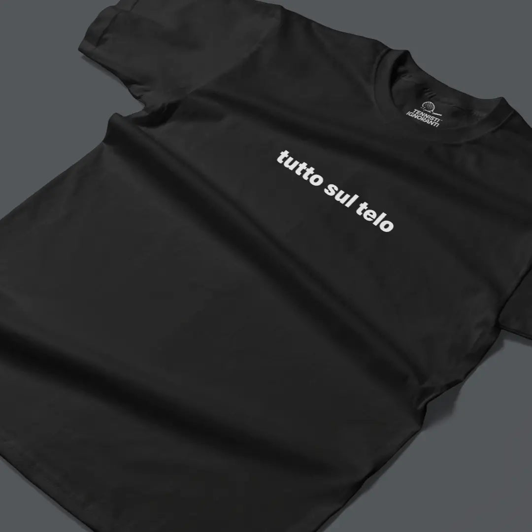 TUTTO SUL TELO t-shirt stampata